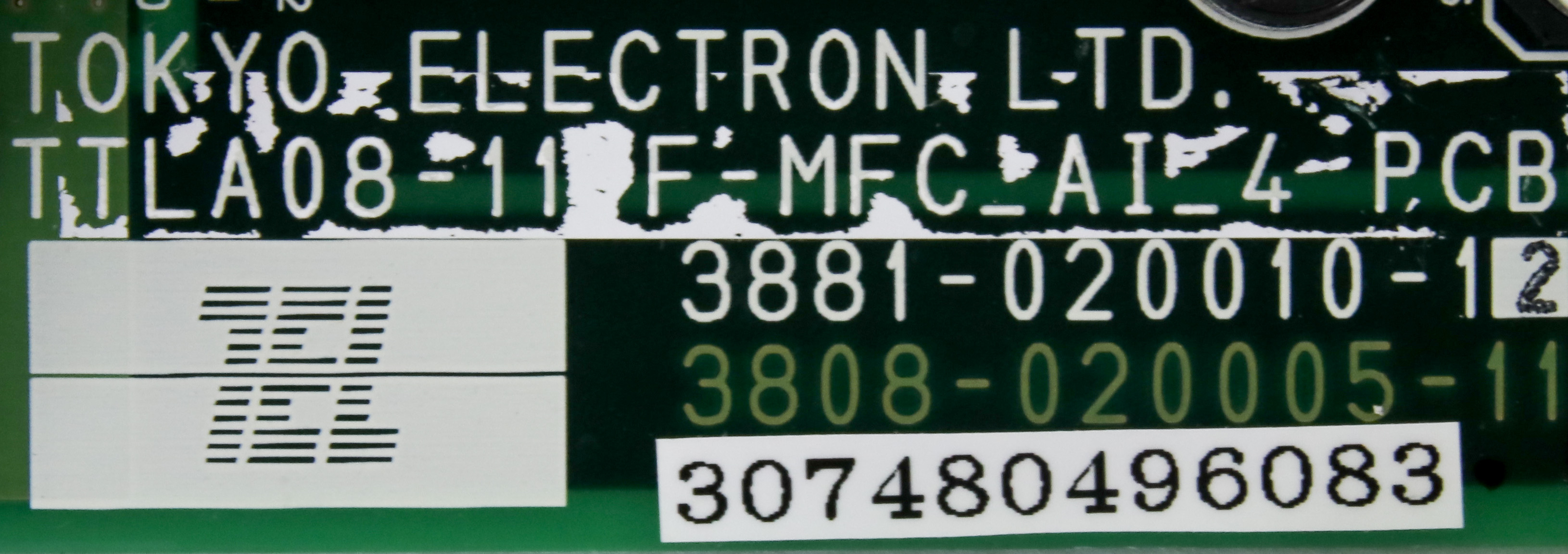 ライク 11832 TOKYO ELECTRON PCB TTLA08-11 F-MFC_AI_4, 3808-020005-11 3881